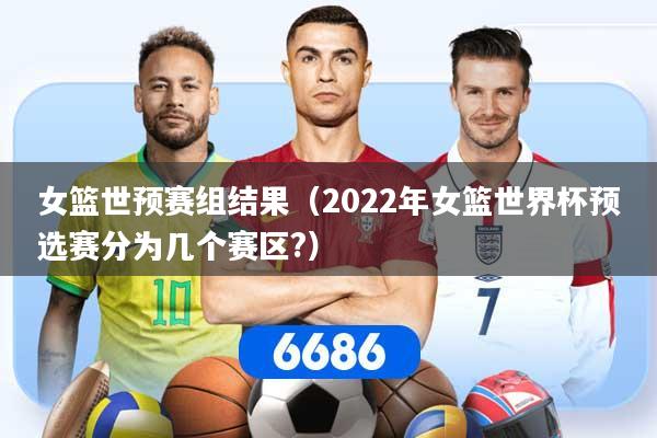 女篮世预赛组结果(2022年女篮世界杯预选赛分为几个赛区?)